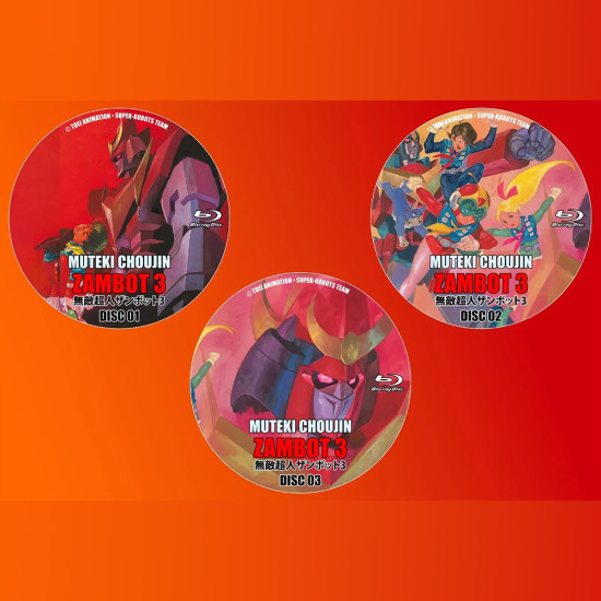 Muteki Choujin Zambot 3 Blu-Ray (Eng Sub)